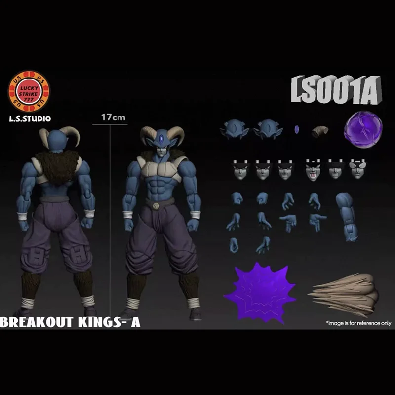 

New Ls L.S.Studio 2025.9 Dragon Ball Super Moro Figure Breakout Kings A B Anime Action Figures Figurine Model Toys Customized
