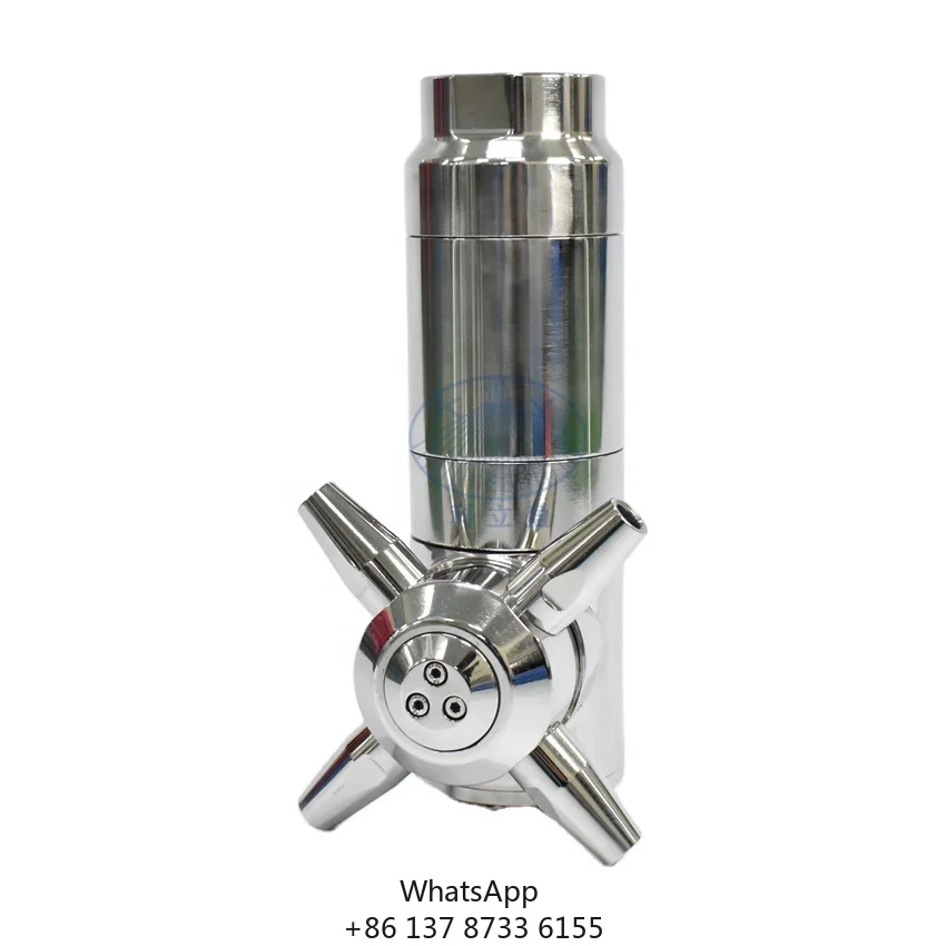High Impact Rotary Jet Head Gear Drive, 3D Rotating Cleaning And Rinsing Of Tanks / Containers