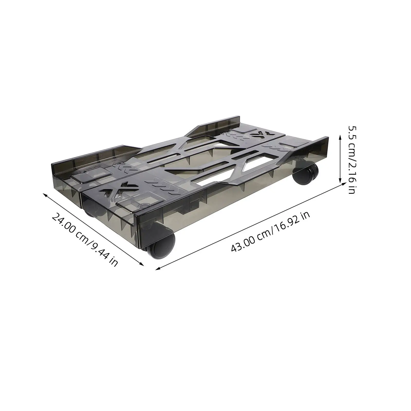Adjustable Rolling Pc Tower Storage Rack Mobile CPU Stand 360 Degree Swivel Wheels Under Desk Pc Riser Computer Tower Holder