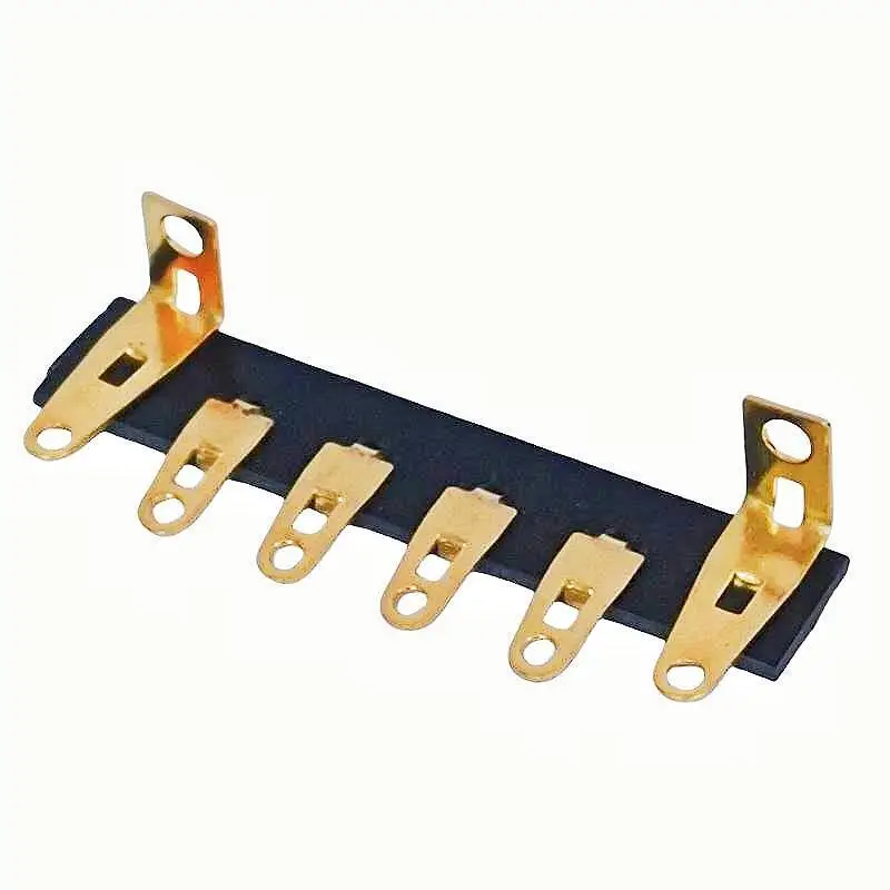 Ampmart 2-28Pins Tag Strip Gold Pins Plated Audio Strip Tag Board ,For Guitar Amplifiers HIFI DIY.