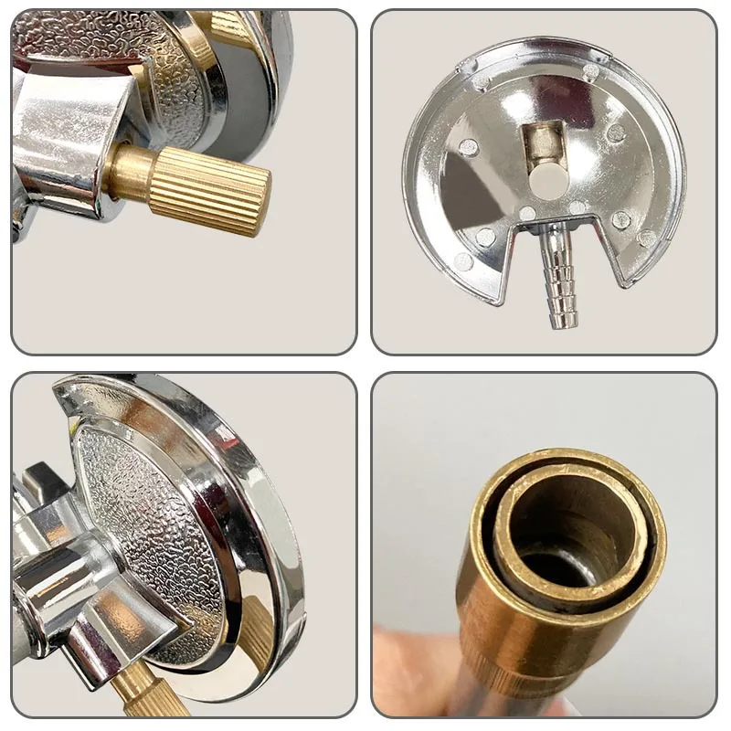 ضوء صغير الغاز الطبيعي بنسن الموقد السائل البروبان غاز البترول المسال مصباح على شكل شعلة المحمولة مع منظم الهواء للتدوير لأداة التدفئة المختبرية #6