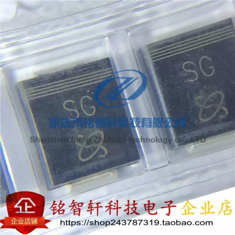 IN5404 1N5404 S3G silk screen SG patch rectifier diode 3A 400V DO214AB