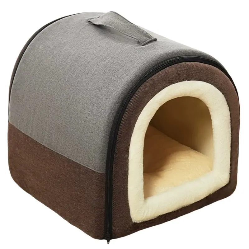 

【ORNAMENT】Лежанка для собак и кошек малого и среднего размера — роскошный дизайн, мягкая ткань, нескользящее основание, разборная конструкция