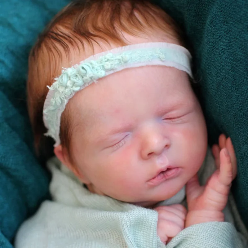 20 بوصة رسمت بالفعل بيبي تولد من جديد دمية عدة لويزا مع زرع الشعر أجزاء الدمية اليدوية ثلاثية الأبعاد الجلد لتقوم بها بنفسك لعب لصبي الفتيات lol