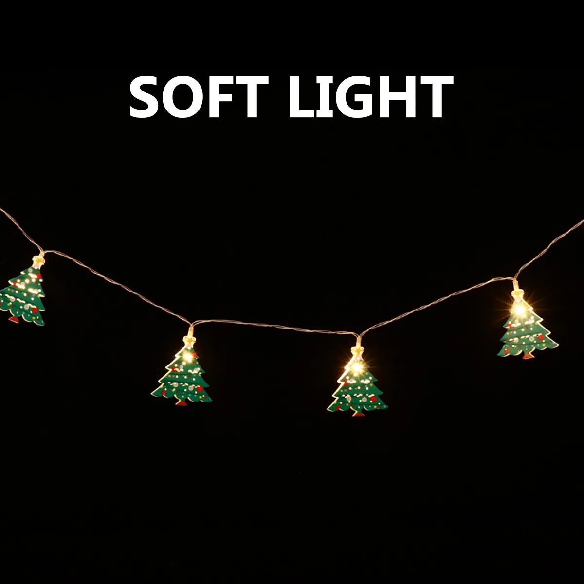 

1Pcs Christmas String Light LED Decorative Lamp Fashionable Outdoor Indoor Party Lighting Easy Install for Holiday Christmas