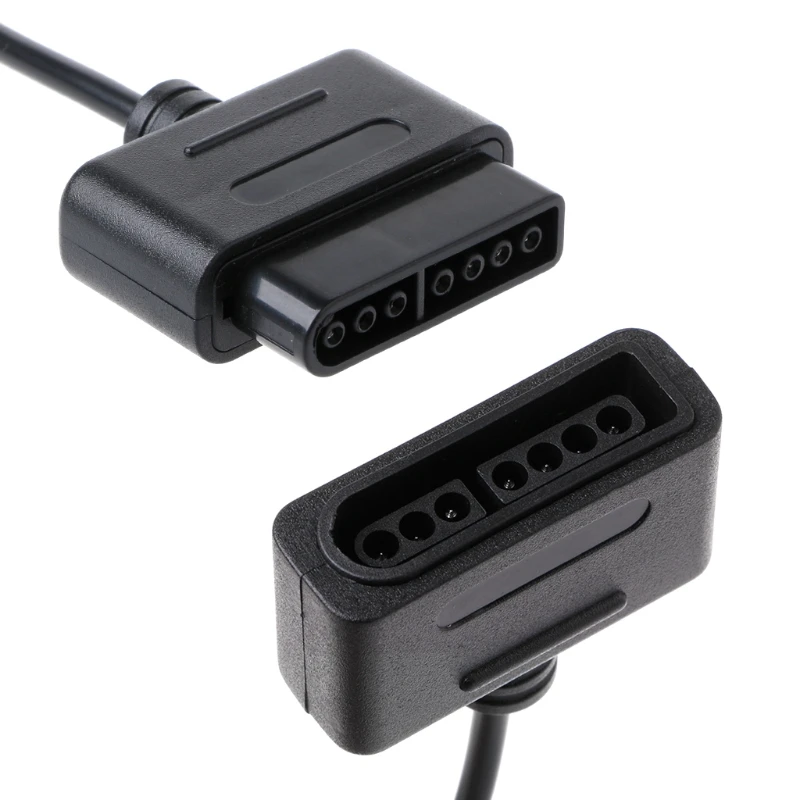1.8m Game Controller Extension Cable Data Cord for SNES Controller Handle Extension Cable Game Controller Cable