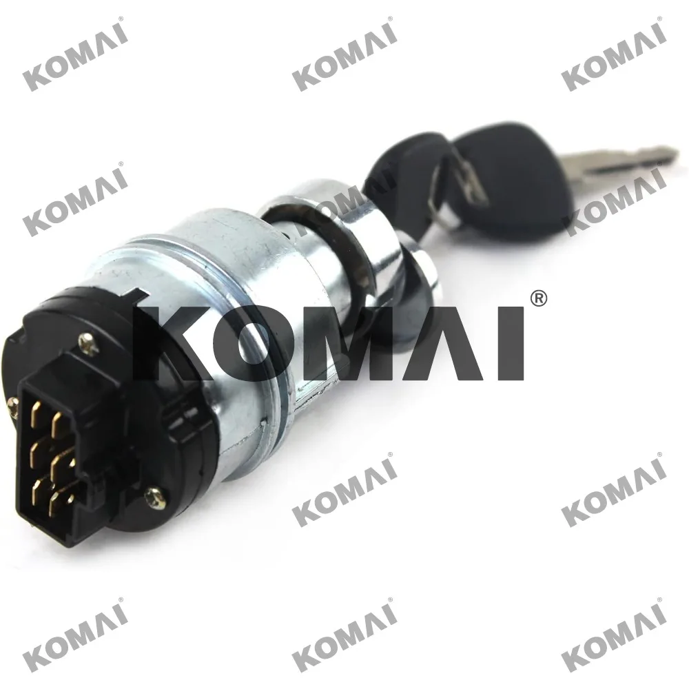 

XOJOX 4448303 4250350 4477373 4469337 4705920 Starter Lgnition Switch with 2 Keys for Hitachi Excavator EX-1 EX-2 EX-3 EX-5 EX-6