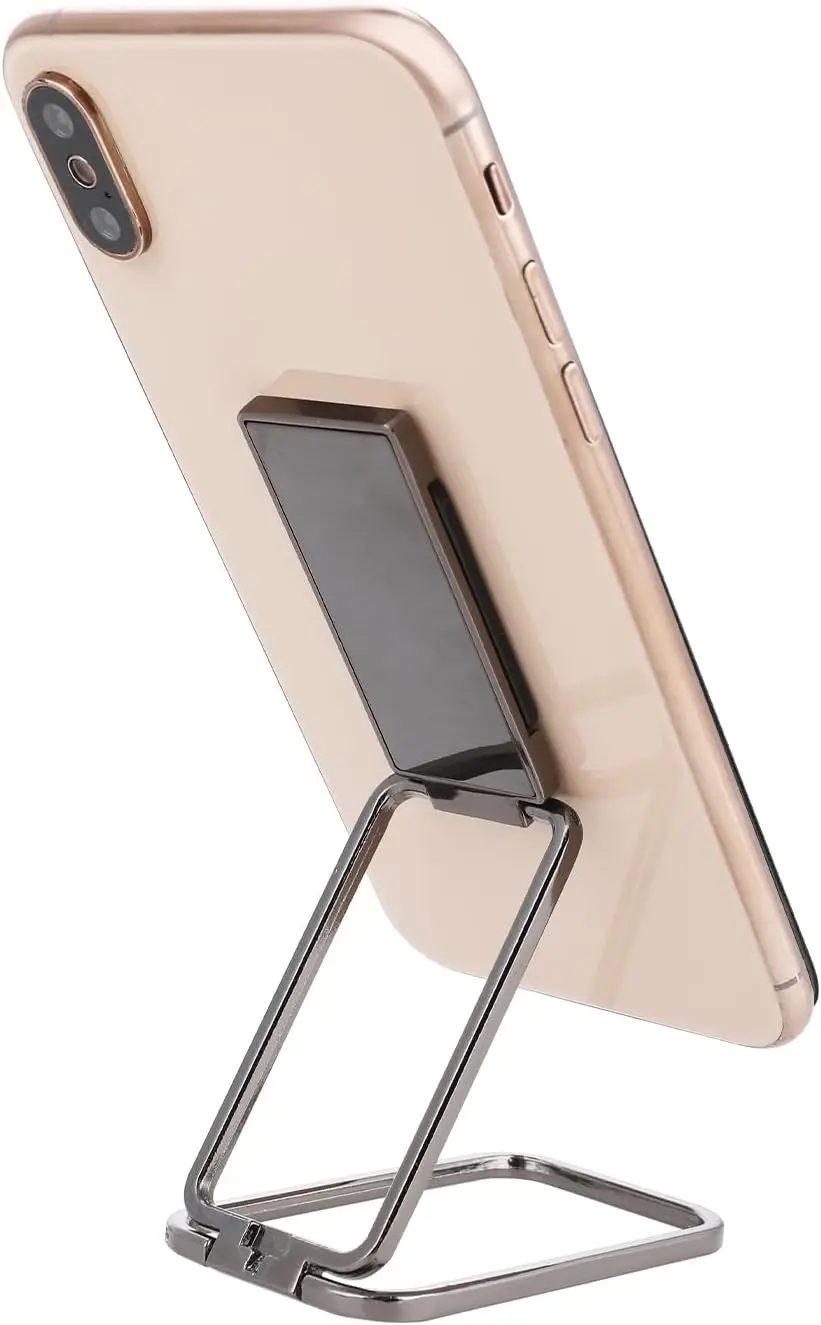 

Подставка-кольцо для телефона, складная, с поворотом на 360° ° Вращающийся металлический держатель для телефона, регулируемая подставка для телефона для магнитного крепления в автомобиле