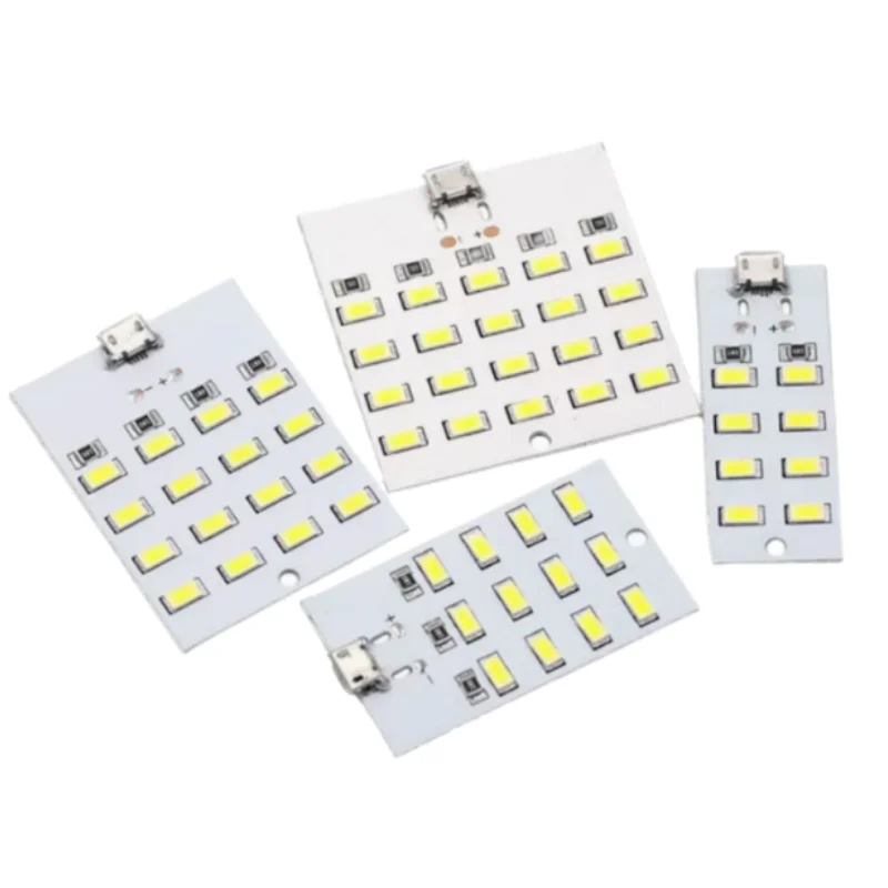 high quality 5730 smd 5V 430mA~470mA White  Mirco Usb 5730 LED lighting panel USB mobile light Emergency light  night light