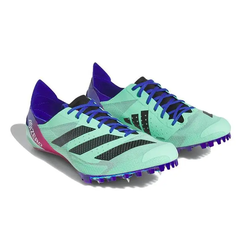 adidas Adizero Finesse Spikes 'Pulse Mint Lucid Blue' Sneakers Schuhe GV9091