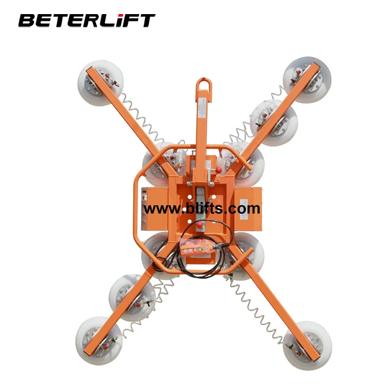 CE Certificated 800kg 1000kg 1200kg Heavy Duty Versatile Lifting Equipment Manual Vacuum Lifter For Glass