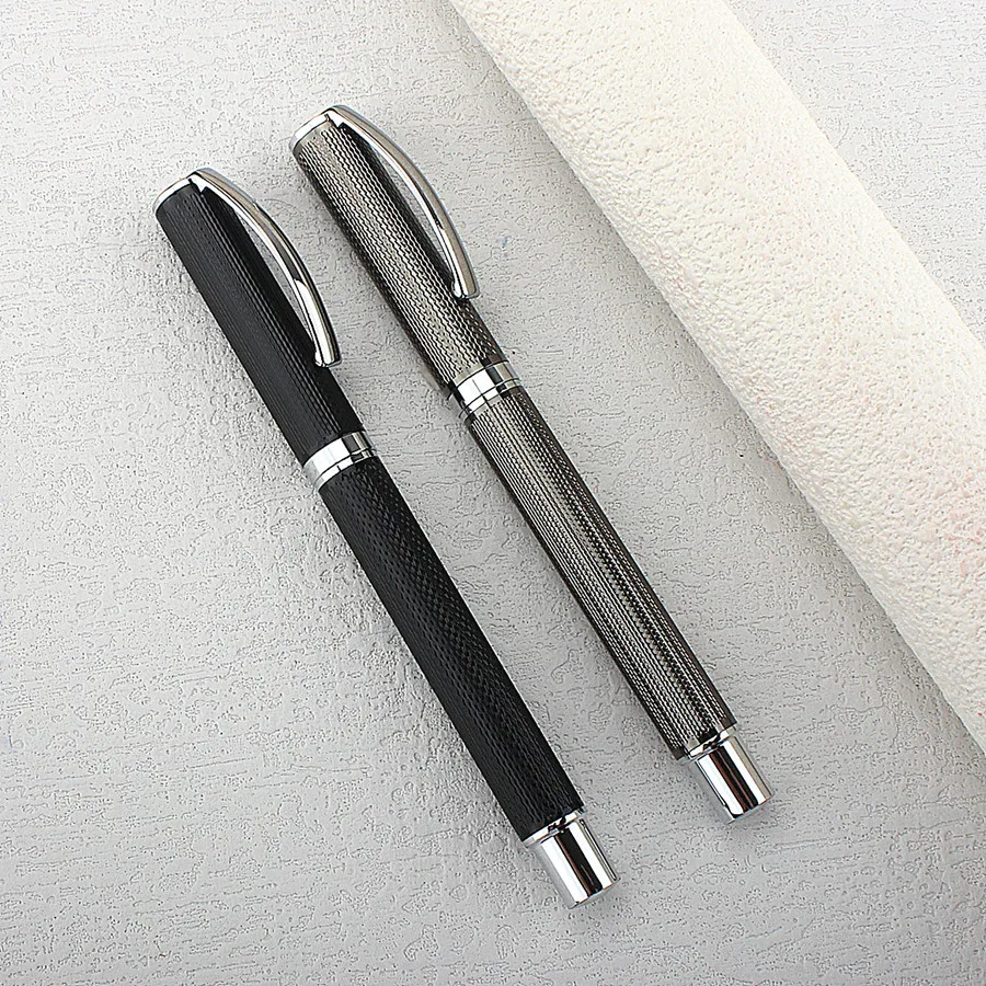 

Роскошная металлическая шариковая ручка высокого качества для деловых Писаний, роликовые шариковые ручки, офисные школьные стационарные принадлежности