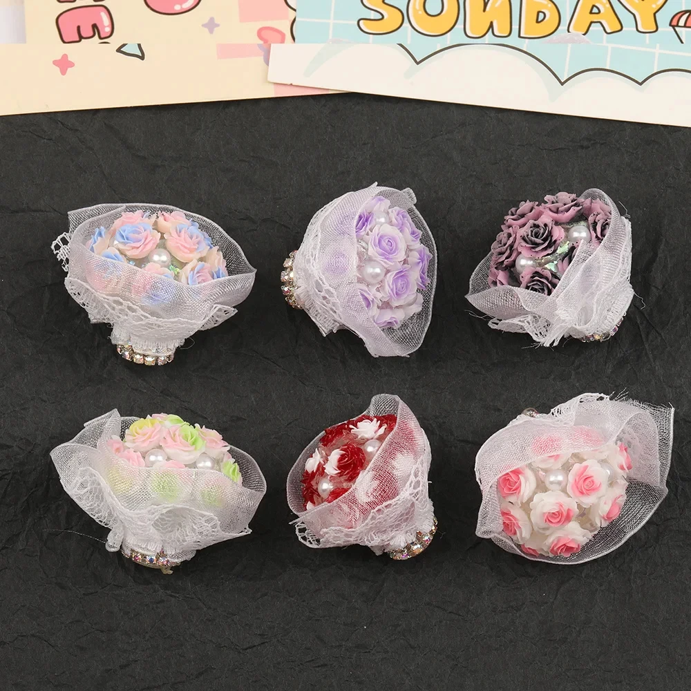 Cordial Design 20Pcs Fancy Beads/Rhinestone Luminous Effect/Flower Shape/Hand Made/Jewelry Findings & Components/DIY Beads