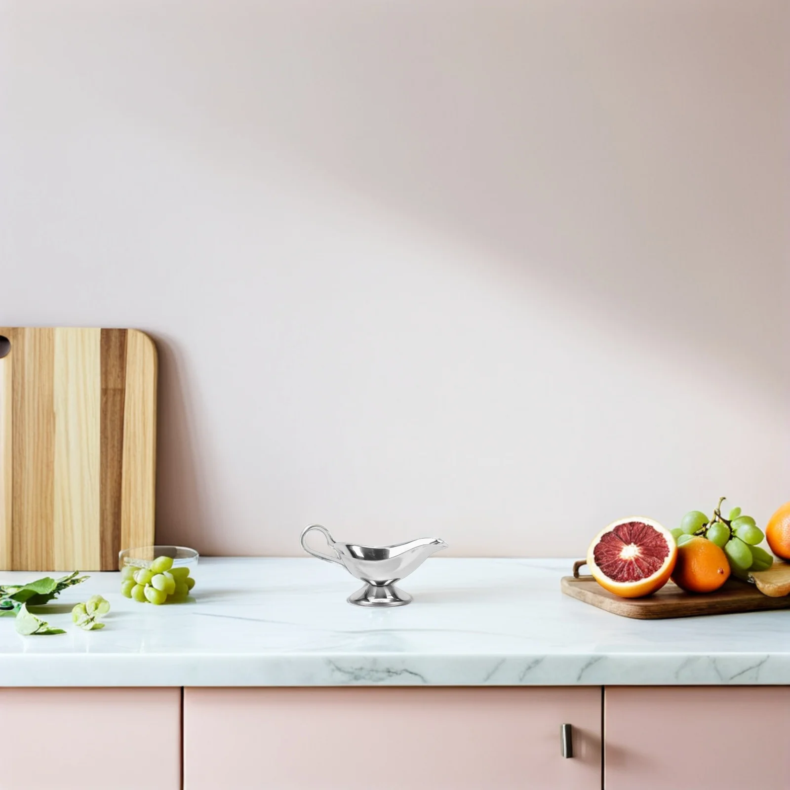 

3Pcs Stainless Steel Gravy Boat Set Modern Sauce Pitchers for Dining Table Creamer Syrup Holder Gravy Bowls Milk Creamer