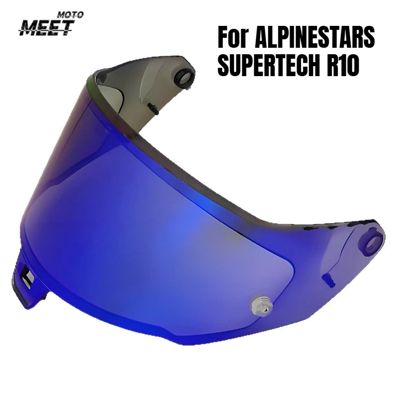 For ALPINESTARS SUPERTECH R10 Visors Color Changing UV Resistant Helmet Lens R10 Colorful Sunshade and Windshield Protection
