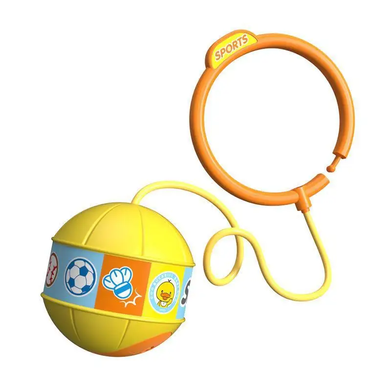 Foot Flashing Skip Ball Glowing Jumping Ball Game Portable Ankle Toy With Flashing Ball Swing Skip Ball Game (without battery)