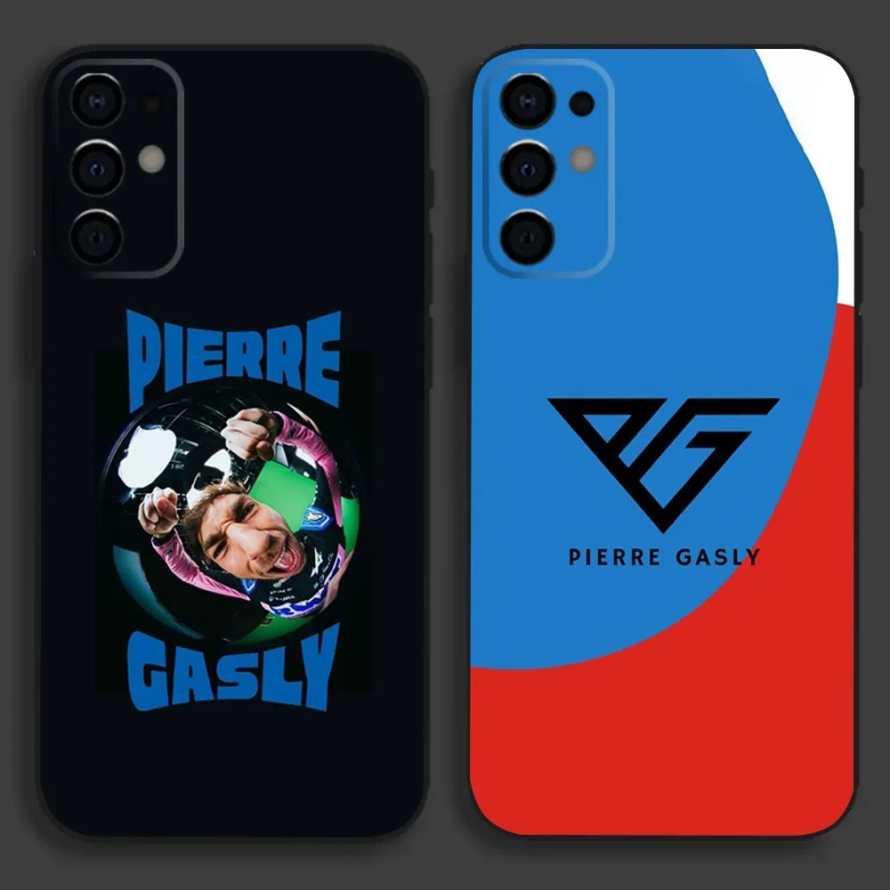 F1 10 P-Pirre G-Gasly Phone Case For Samsung S25,S24,S21,S22,S23,S30,Ultra,S20,Plus,Fe,Lite,Note,10,9,5G Black Soft Cover