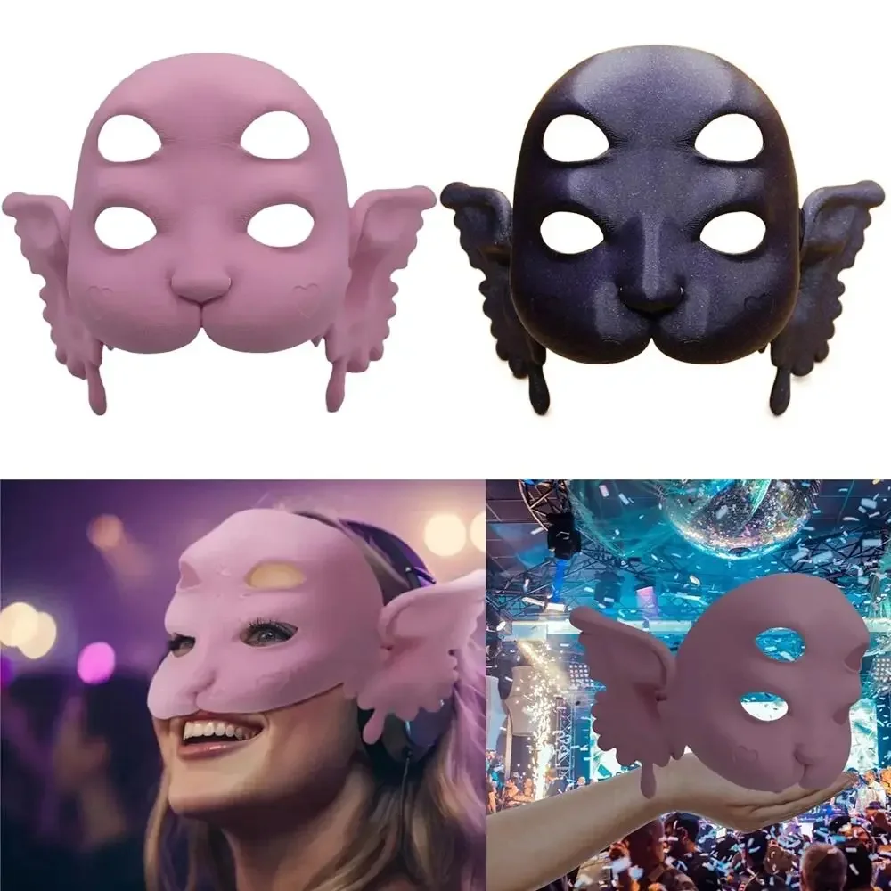 

Игровой персонаж, 3D печатная плачущая детская маска, аксессуар для вечеринки, латексные мелани, маска Мартинес, розовая маска, сделай сам, маски для косплея