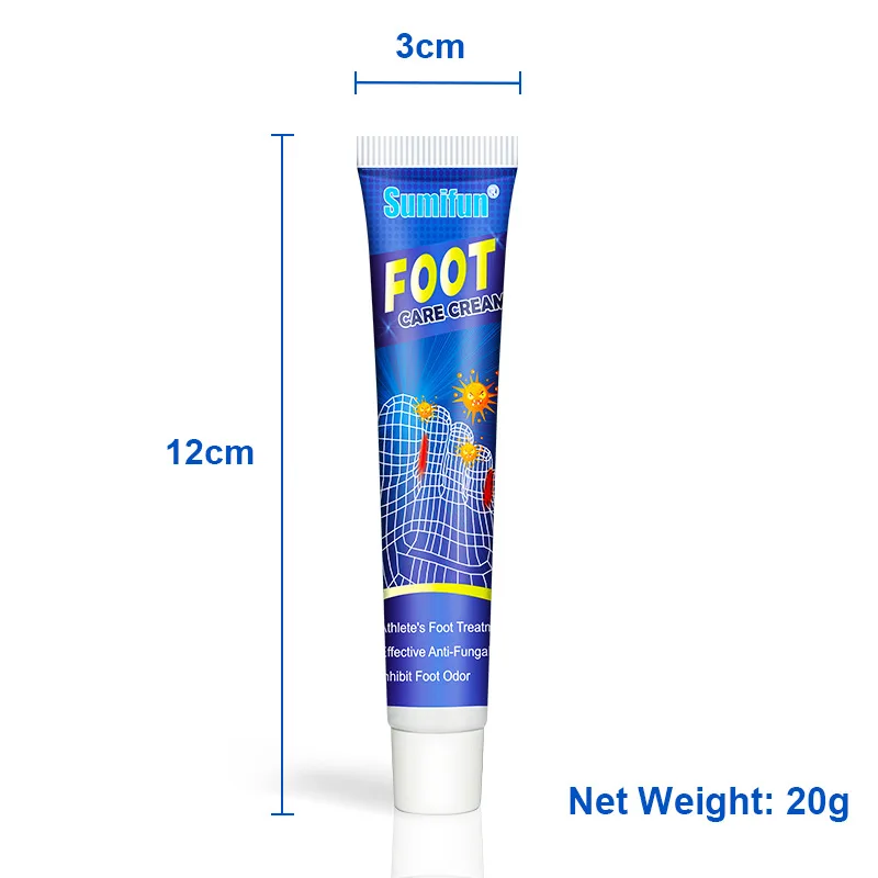 네일 Foot Care Tools KanyeHB Foot Ointment Feet Odor Care Cream Feet Skin Topical Cream Masajeador De Pies علاج الاسترخاء