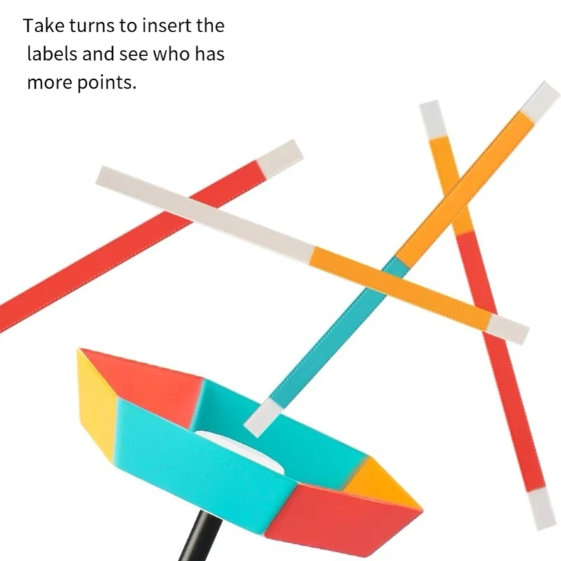 Brinquedo infantil empilhamento, blocos borda arredondada plástico para aprendizagem espacial, reconhecimento cores,