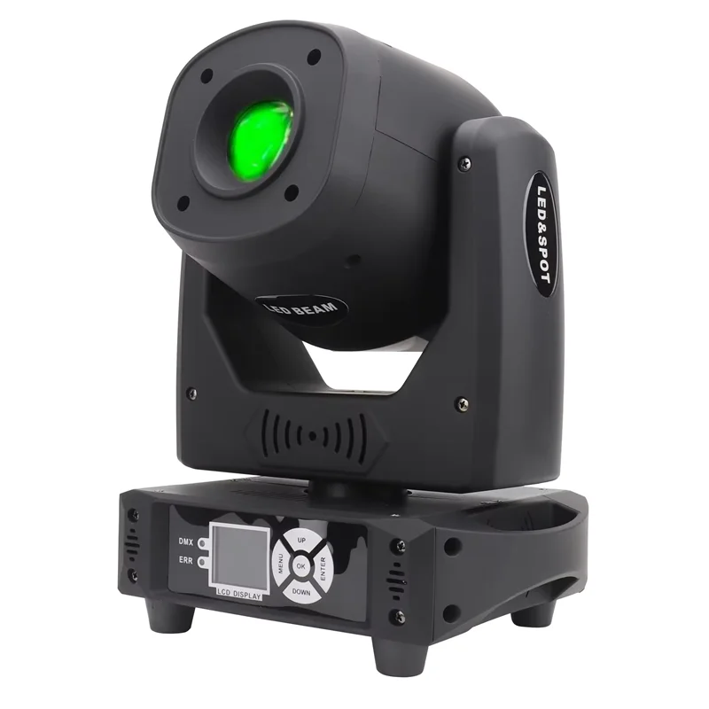 100W Spot beam LED moving head light Disco DJ Party light Club Bar gobo light Wedding DMX512 Stage Show light LED effect light