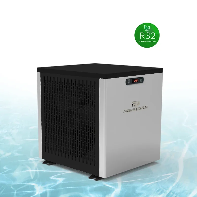 Best selling Portable air to water heater swimming pool mini heat pump for upper pool 30 m3