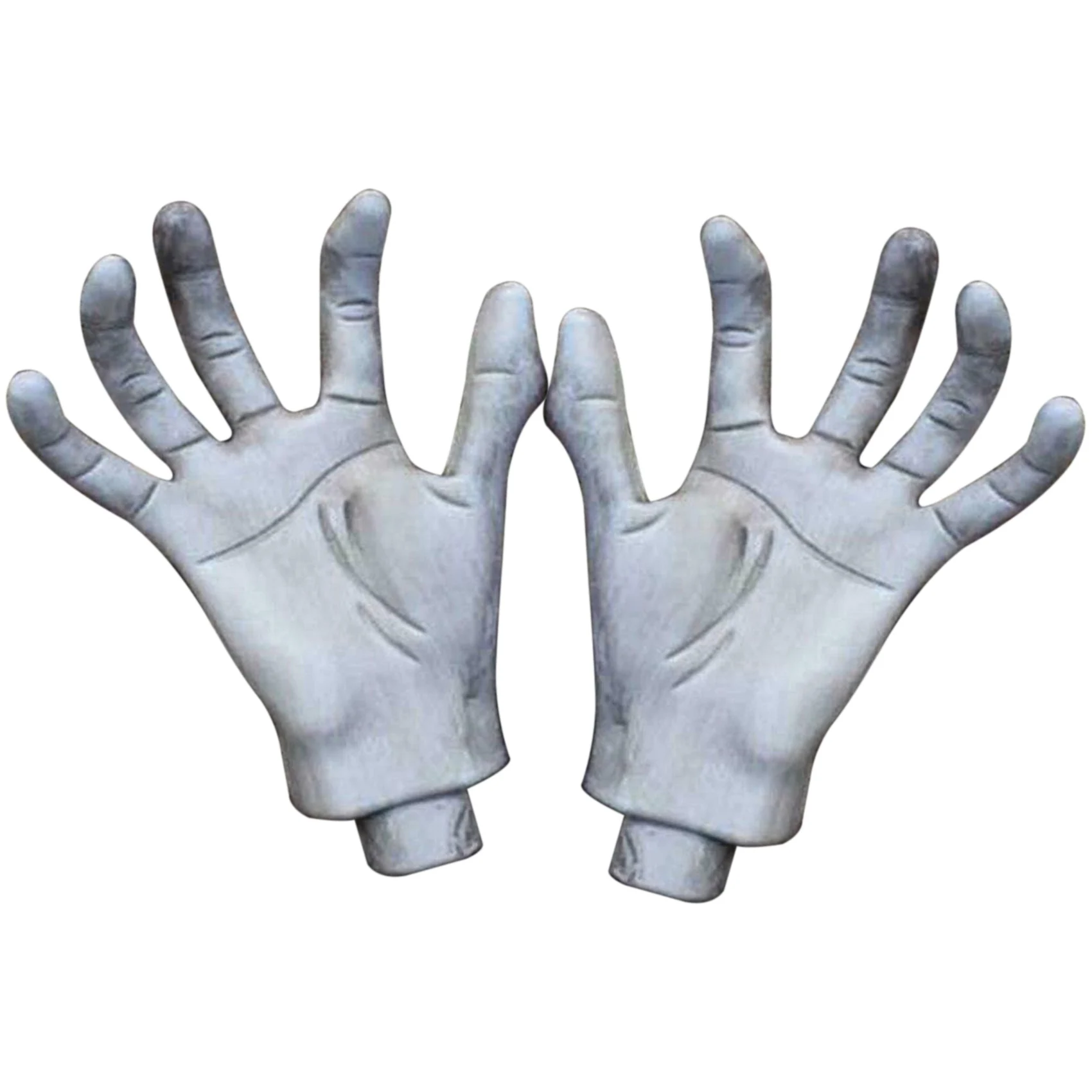 

Halloween Decoration Realistic Life Size Skeleton Hands Plastic Fake Human Hand Bone Terror Scary Props