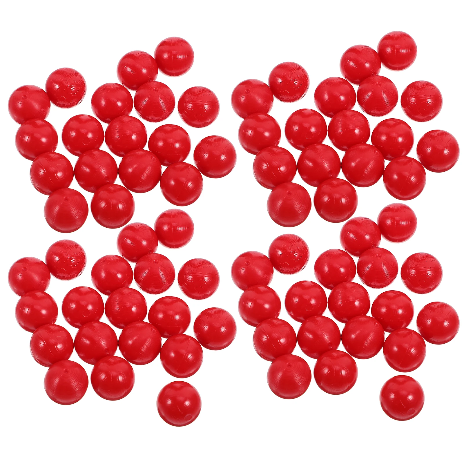 

100pcs Counting Balls 15mm Plastic Solid Colored Kids Learning Toys Math Teaching Supplies Probability Small Mini