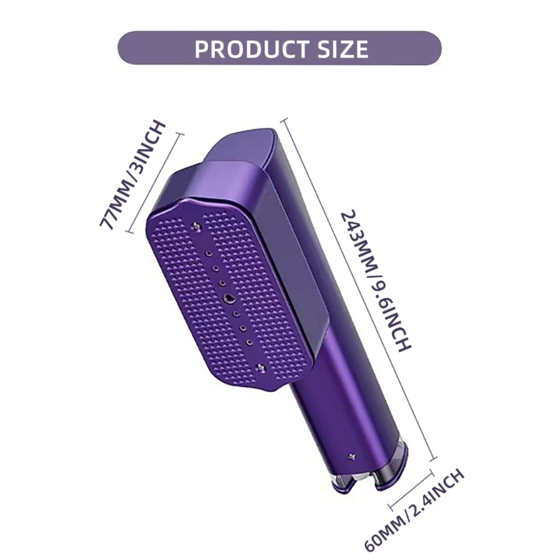 Vaporizador portátil portátil ferro 1200w, tecido viagem, vaporizador roupas, adequado para viagens uso doméstico