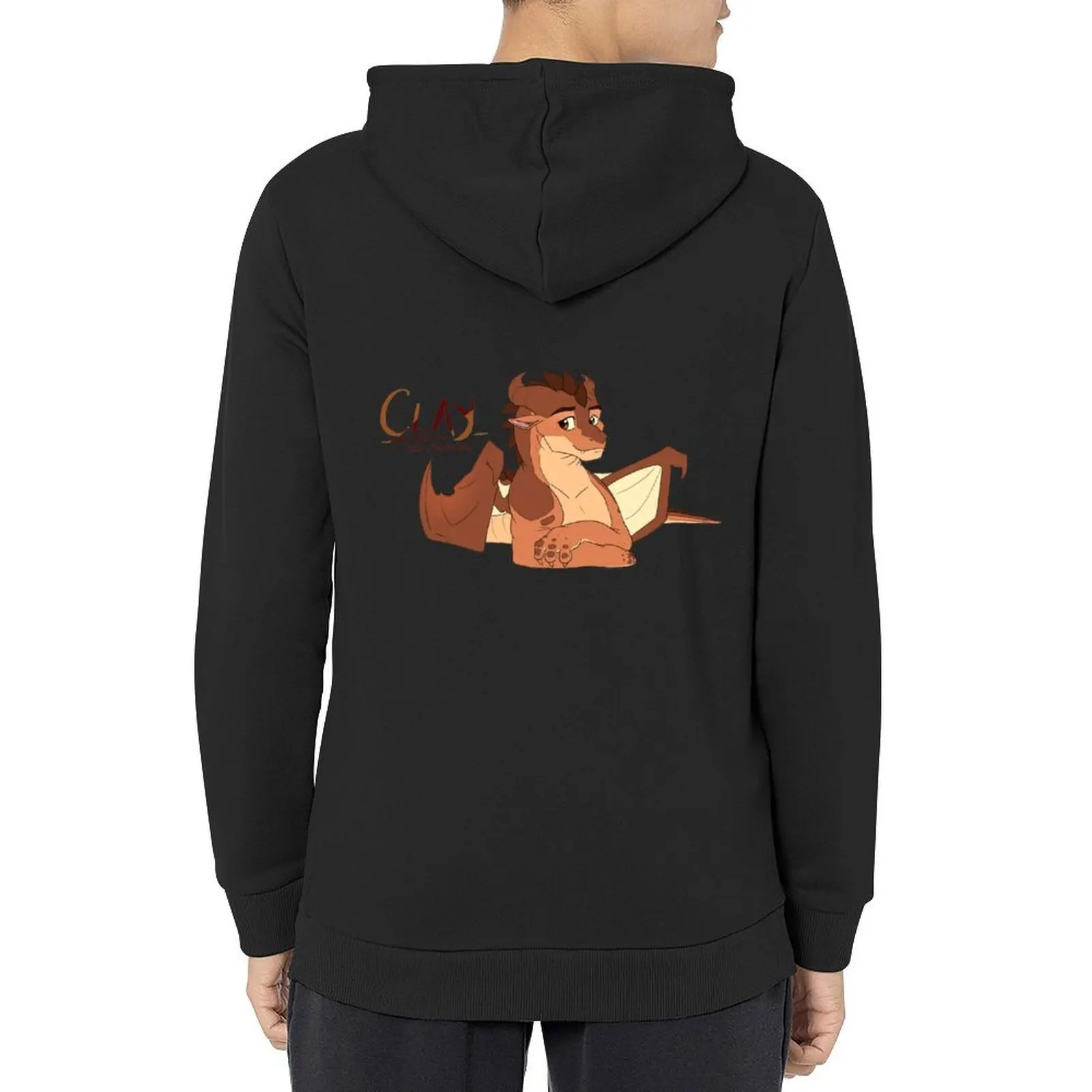 

Clay the MudWing - Wings of Fire Hoodie japanese style hooded shirt autumn jacket men new in hoodies and blouses