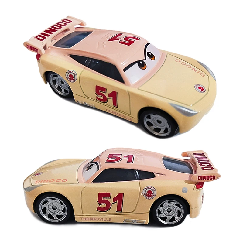 Cars 2 Cars 3 Racing Toys Anime Figure Cool Young Sister Cartoon Model Cars Pixar 1:55 Metal Die Casting Child Gifts Toys