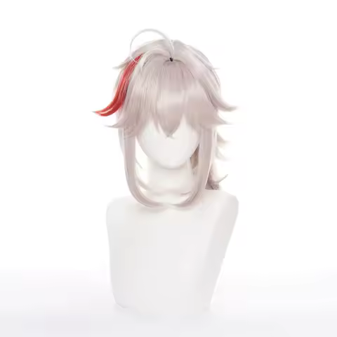 Kaedehara Kazuha Wig Genshin Impact Kaedehara Kazuha Cosplay Wig Heat Resistant Synthetic Hair Anime Cosplay Wigs + Wig Cap