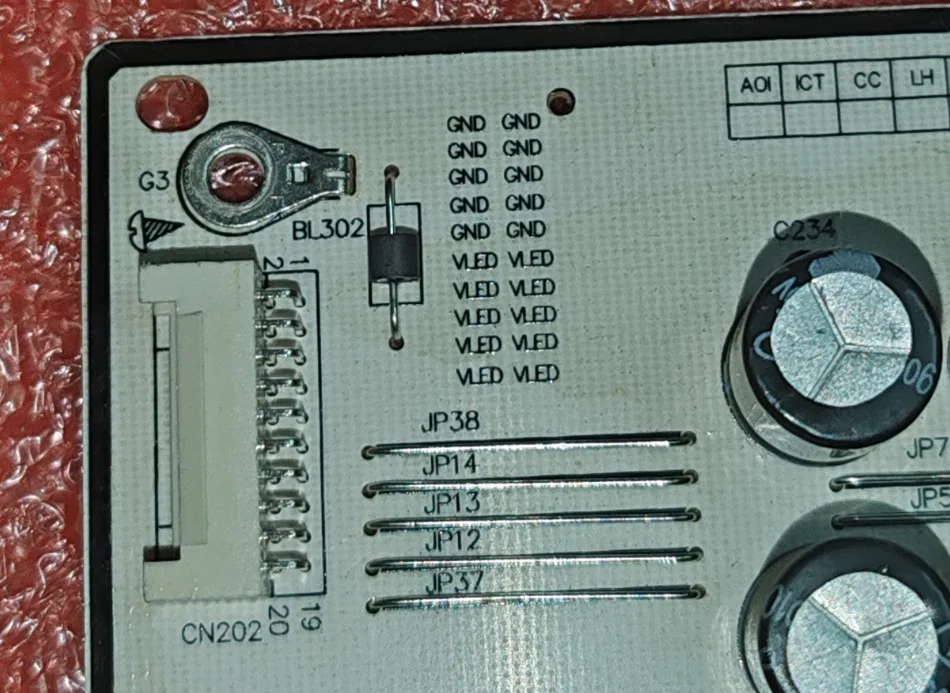 SHLD9801F-101H DLBT090 لوحة طاقة تلفزيون LED، صورة مادية، تم اختبارها جيدًا