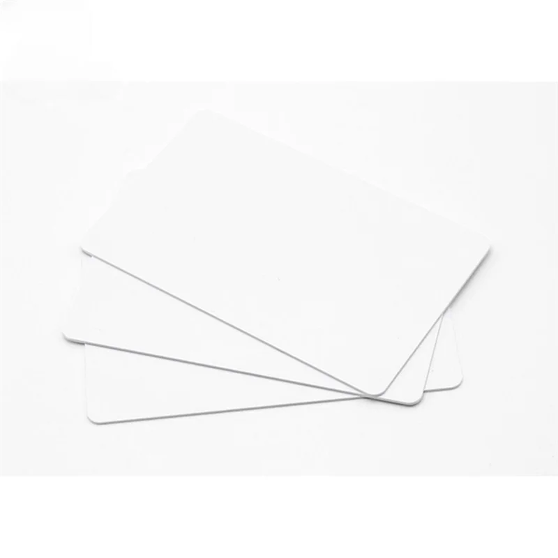 【FEEL THE DIFFERENCE 】White Card IC Card Contactless 13.56Mhz 50Pcs Proximity Card Access Card Attendance Card S50 Compatibility