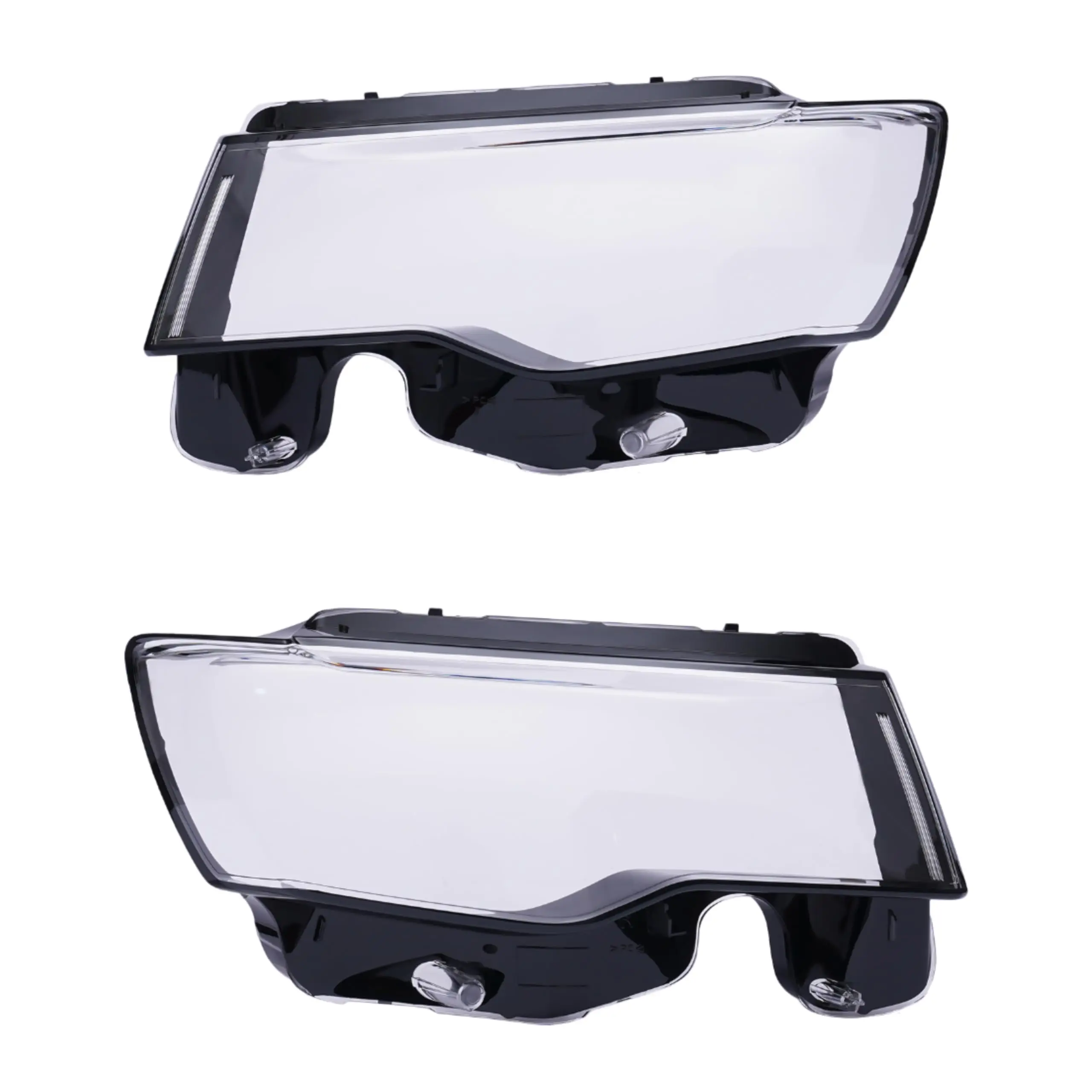 

Pair Headlight Lens Cover Compatible with Jeep Grand Cherokee 2014 2015 2016 2017 2018 2019 Front Left+Right Headlamp Lens Cover