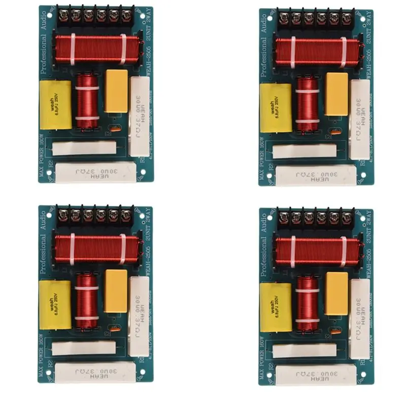 

НОВИНКА: 4-канальный кроссовер для динамиков 200 Вт, 2-полосный, 8 Ом, для 10-дюймовых динамиков