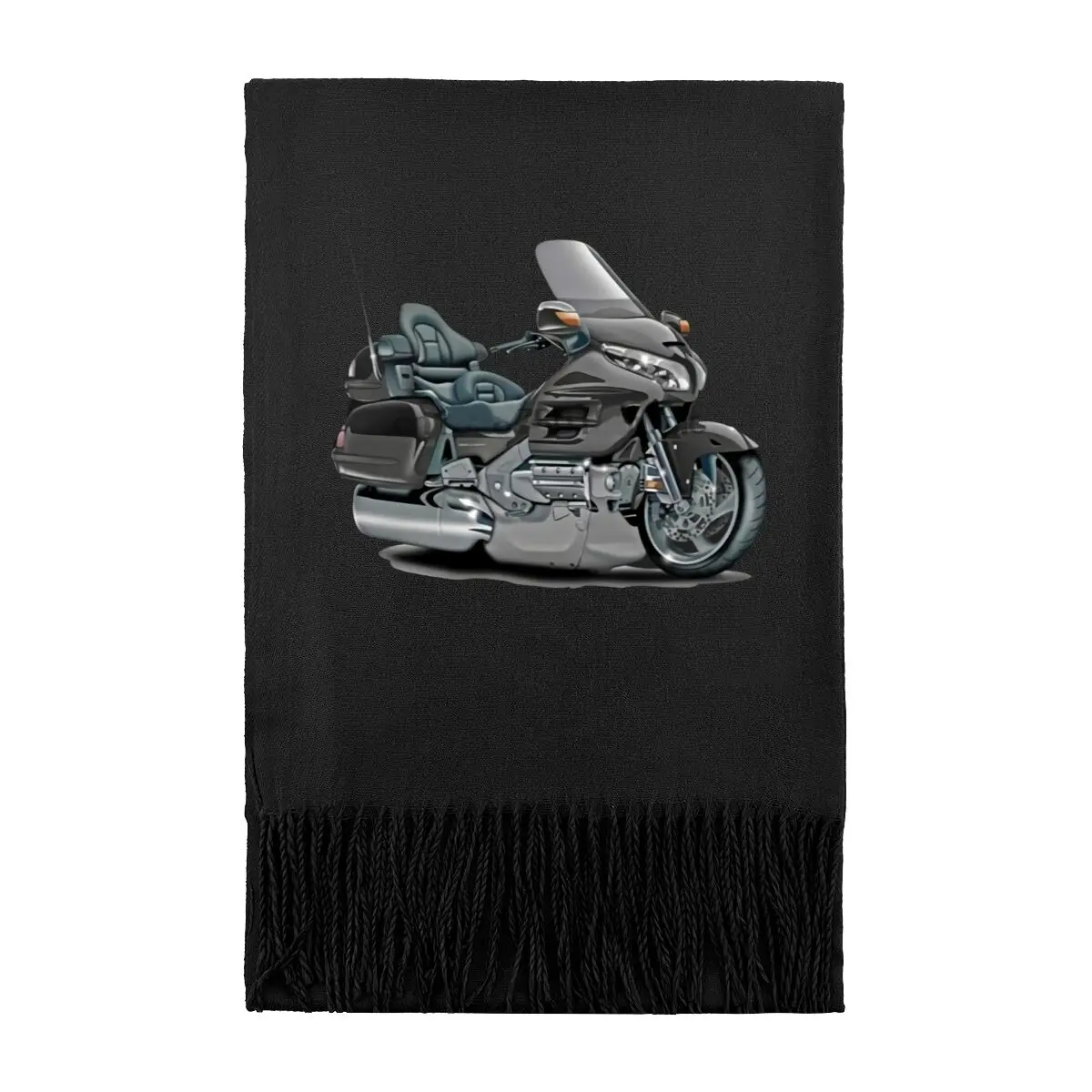 

Touring Motorcycle Art Graphic Зимний универсальный высококачественный теплый шарф Новогодний рождественский подарок Шарф Шаль