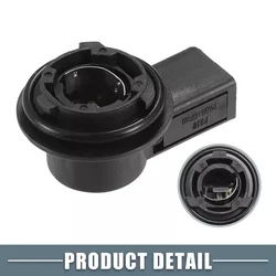 1pcs ABS Car Light P21W Bulb Lamp Holder Socket Accessories 6R0953123A For Golf Black Parts Accessories