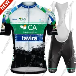 Tavira Team 2026 Protugal Cycling Jersey Set Short Sleeve Cycling Clothing Road Bike Shirts Suit Bicycle Bib Shorts MTB Wear