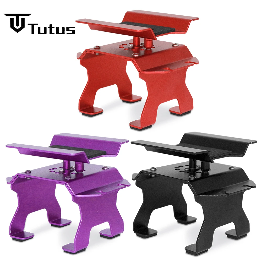 

Aluminum RC Car Stand with Shock Holder for 1/24 1/18 1/16 RC Crawler MJX SCX24 TRX4M FCX18 FCX24