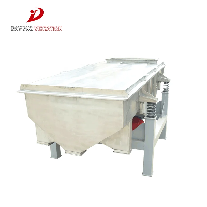 Сито/сепаратор линейной вибрации с вибрационным двигателем ITALVIBRAS