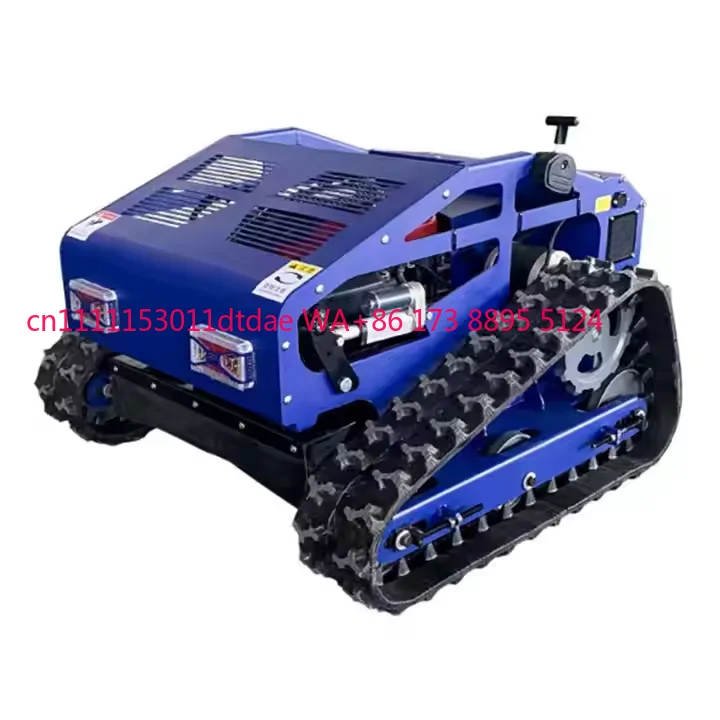 Remote Control Bush Hog for Ce Remote Control Grass Cutter Crawler Lawn Mower for Outdoor Landscaping Heavy   RC Tractor