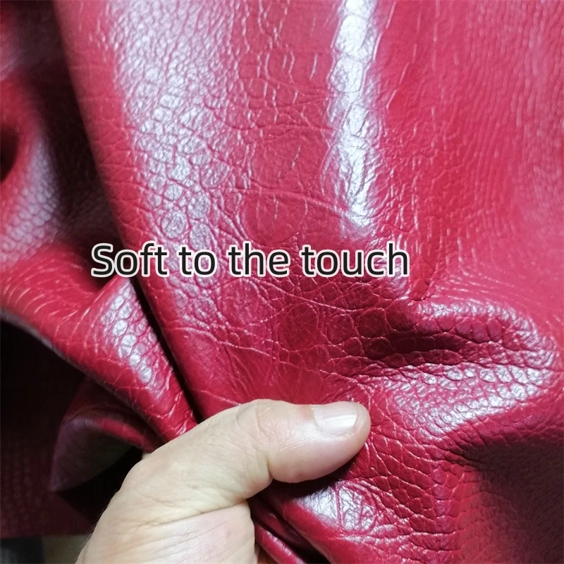 1.2/1.5mm Alligator Cowhide. First Layer Leather. Real Leather Fabric. Handmade DIY For Shoes And Bags. Full-Sheet Cutting