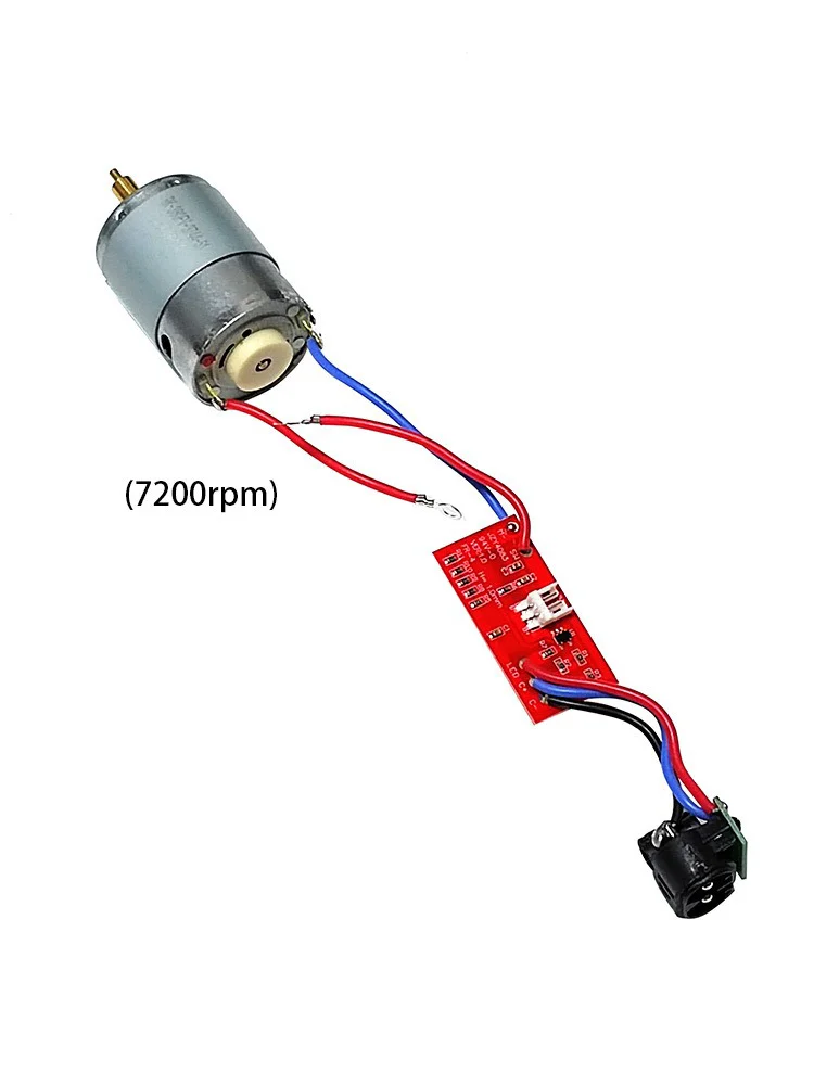 3,6V 6500RPM 7200RPM Professionelles Haarschneidemaschinen-Motor-Motherboard-Set mit Endstecker für Wahl 8504/8148/8591 Trimmer-Zubehör – Detail 5