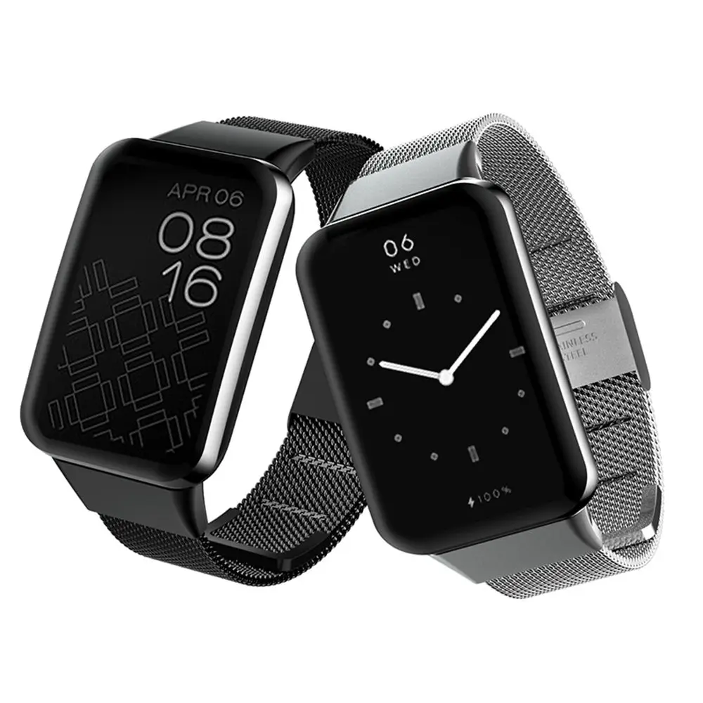 New Stainless Steel Strap For Xiaomi Band 7 Pro Replacement Bracelet Watchband Metal Wristband Smart Watch Accessories