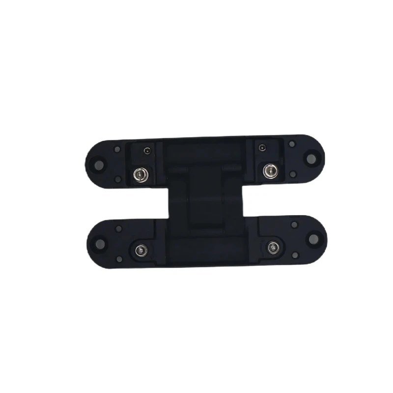 Zinc Alloy 3D Adjustable Hidden Hydraulic Hinge, Concealed Soft‑close Hinge for Wooden & Aluminum Alloy Door Installation