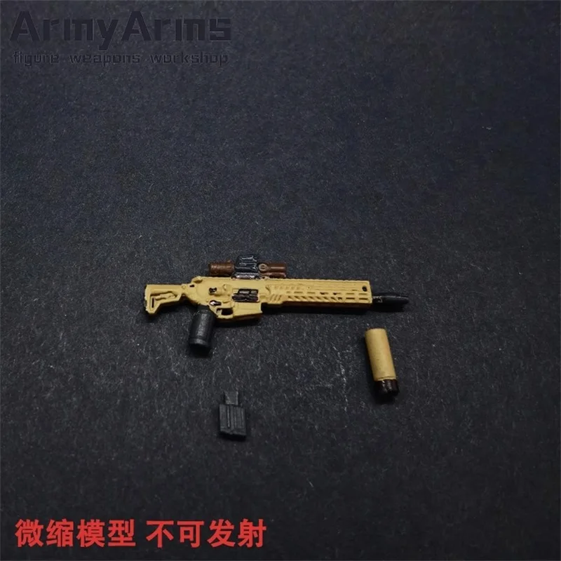 

ArmyArms 1/50 Soldier Painted Weapon MCX T Assault Rifle Plastic Model Accessories Toy In Stock