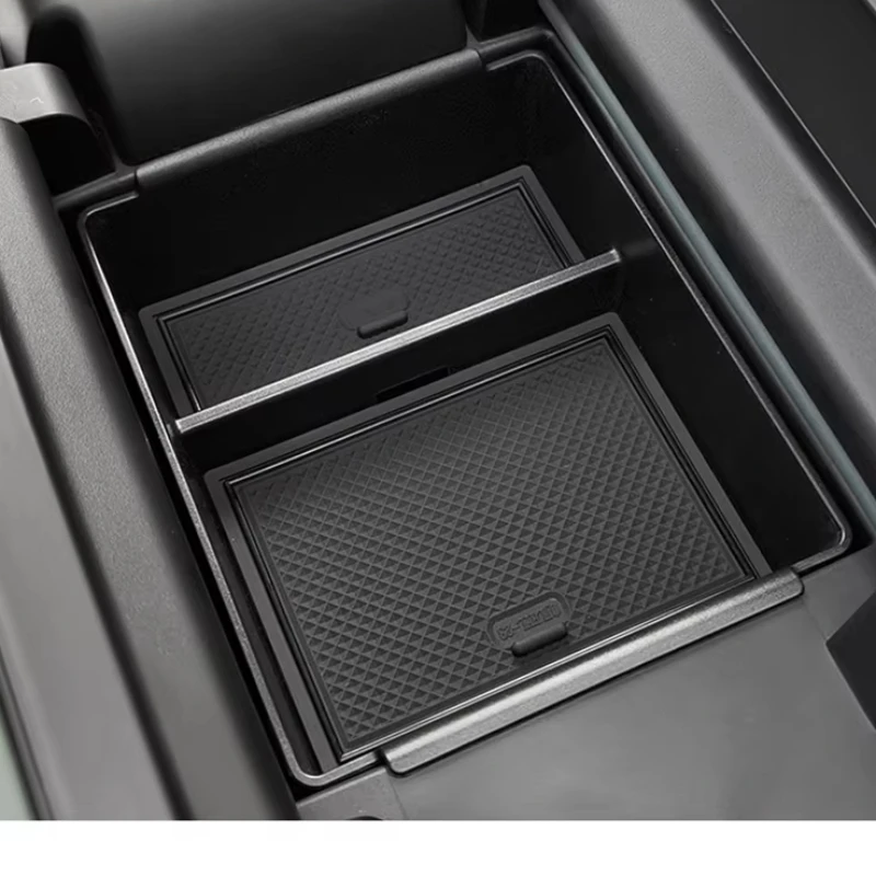 For Geely Okavango 2024 2023 Car Styling Under Center Console Organizer Storage Box Armrest Storage Box Auto Accessories