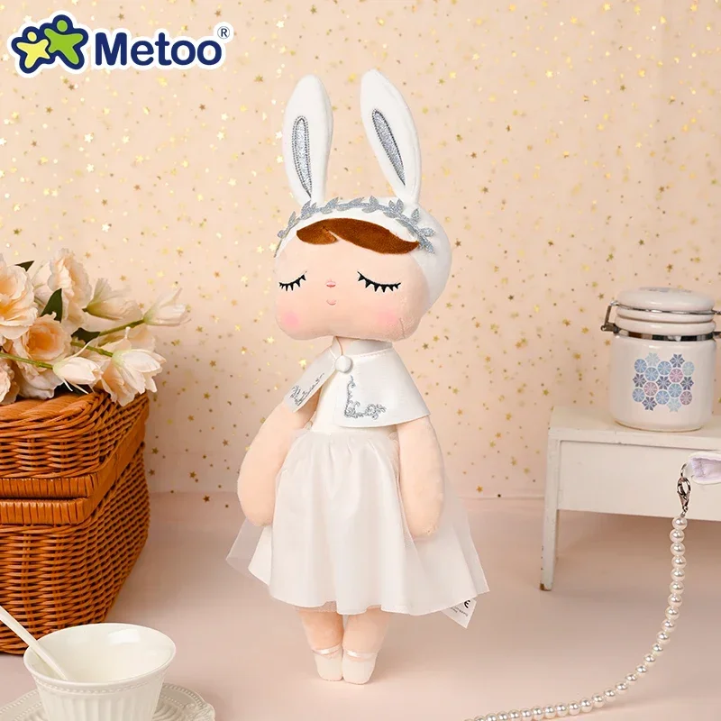 Metoo Angela Doll Plush Toys 34cm Plushies for Kids Princess Charlotte Angela Metoo Doll Girls Toys Birthday Gifts