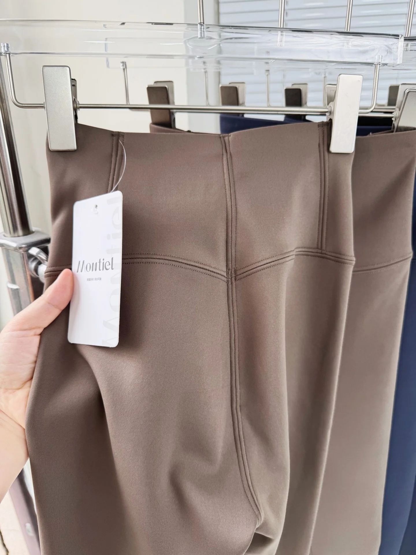 Calças de Yoga Thiened Fce para Mulheres, Ajuste Justo e Emagrecido, Camada Base para Corrida e Treinamento, Calças Longas de Alta Cintura com Efeito de Levantamento de Glúteos